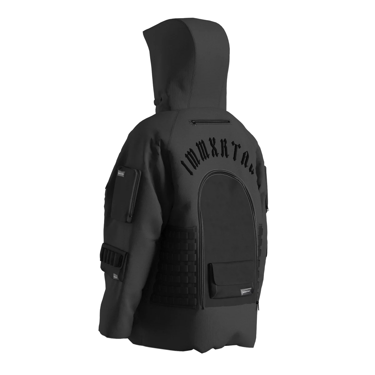 CG Techwear Piece n.2 Cargo Jacket | 3D Model - CONNECT